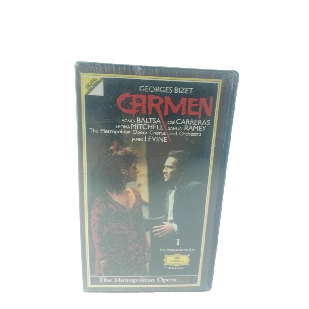 Georges Bizet – Carmen | Metropolitan Opera Performance | 2-VHS Set | New‎